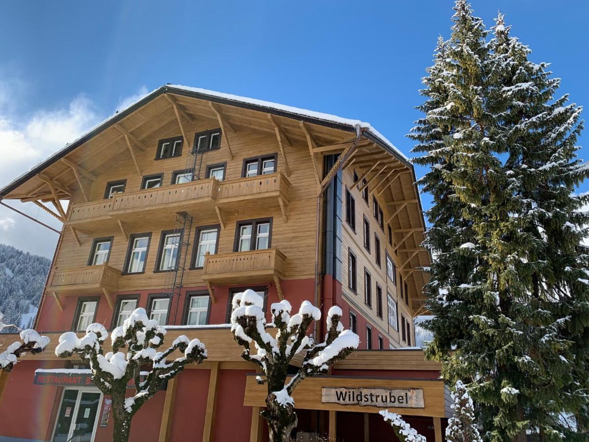 Sporthotel Wildstrubel レンク エクステリア 写真